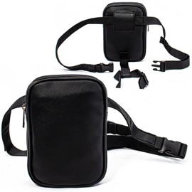 ZXTGBQ Thigh Bag Waist Bag for Men and Women, Leg Bag Motorcycle Women Waterproof Belt Bag with Removable Leg Strap for Motorcycle Bicycle Hiking (Black)