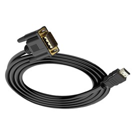 HD to VGA Adapter Cable | HD Display Port to VGA Adapter | Anti-Interference Computer Accessories for PC Projector TV Monitor Desktop