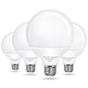 EvaStary G25 LED Globe Light Bulbs, 6W LED Vanity Bathroom