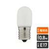 エルパ(ELPA) LEDナツメ形 LED電球 照明 E17 100V 0.8W 電球色 屋内用 LDT1L-G-E17-G111