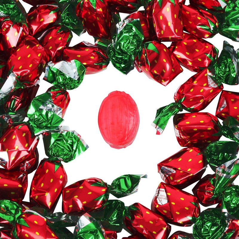 A Great Surprise Strawberry Hard Candy - 5 Pounds -