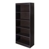OneSpace Essentials 5-Tier Bookshelf, Espresso