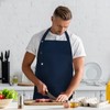 ViEinkaufen 2 Pack Kitchen Apron for Women - Adjustable Cooking