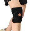 Meniscus Protective Knee Pad Black Free Size Anti Slip Adjustable
