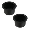 Wealrit 2 Pcs Metal Couch Cup Holder 4.13" x 3.15"