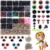 Shalwinn Pack of 915 Plastic Button Eyes Safety Eyes and