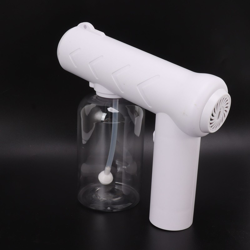 Nano Cleaning Sprayer Rechargeable Blue Light Portable Handheld Alcohol Atomizer