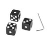 3PCS Guitar Volume Control Knobs Dice Shape Speed Control Knobs