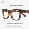 LOOK OPTIC Cosmo Progressive Reader - Stylish Unisex Reading Glasses,
