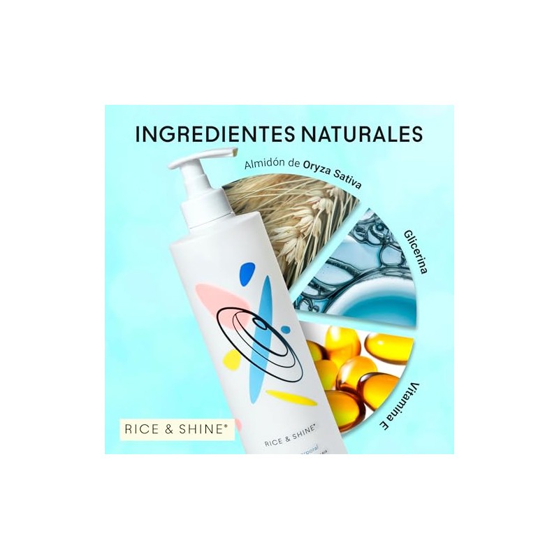Rice Shine Crema Hidratante Corporal Aceite Germen Arroz Skin Care