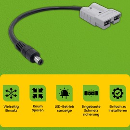 Offgridtec Anderson DC5521 Adaptor 20 cm