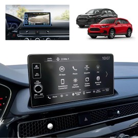 BSTW 2024 Honda Ridgeline Screen Protector for 2024 2025 Ridgeline Sport/TrailSport/RTL/Black Edition 9-in Pickup Truck Accessories Anti-Fingerprint & Glare Tempered Glass Film