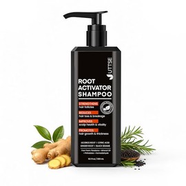 Champú Activador de Raíces para Hombre: Champú para el Crecimiento del Cabello para la Caída y Adelgazamiento del Cabello - 300 mL / 10.1 fl oz