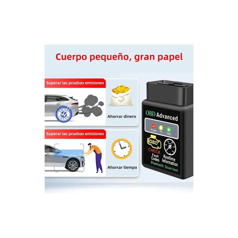 Escaner Automotriz Hh Obd2 Elm327 V1.5 Bluetooth 5.1