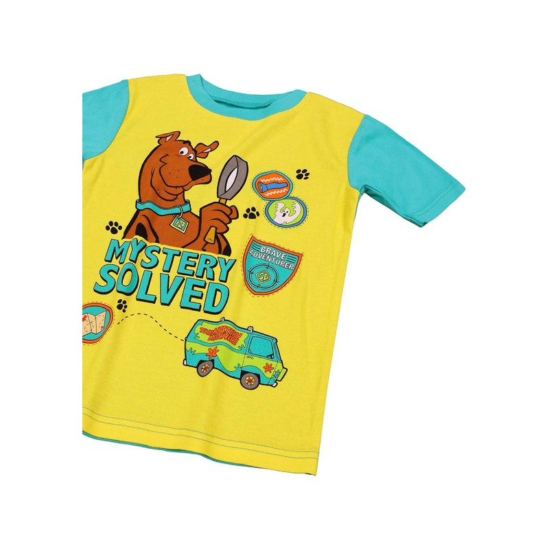 Scooby-Doo Boy's 4 Piece Sleep Set Size 8