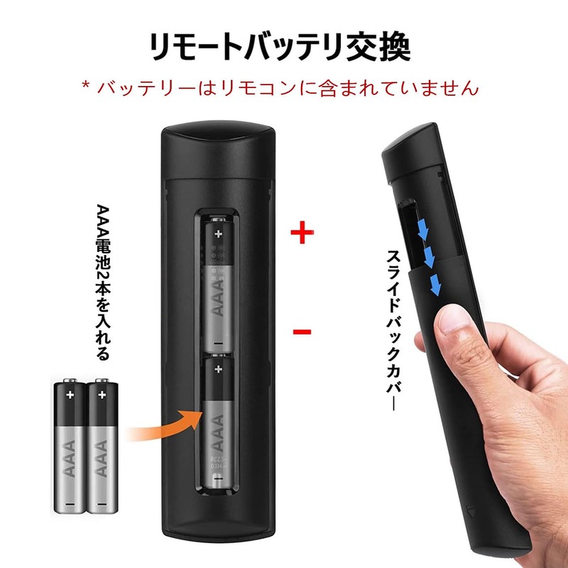 Ginhkok TV Remote with Voice Recognition Remote Control Replacement TV