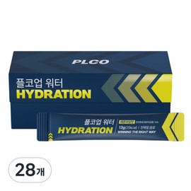 Plcoup Water Lemon Lime Electrolyte Powder, 28, 13g / 플코업 워터 레몬라임 전해질 분말, 28개, 13g