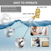 WOPPLXY 2Pcs Float Valve for Water Tank, 3/4 Inch DN20