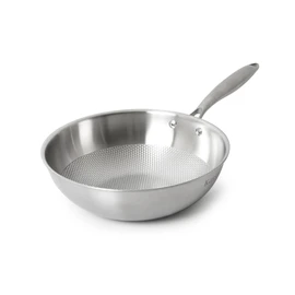 Kassel Embo Whole Triple IH Induction Stainless Steel Pan 24cm / 카셀 엠보 통삼중 IH 인덕션 스텐 궁중팬 24cm