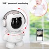 Wireless Security Camera 1080P Auto Tracking Motion Sensor Night Vision
