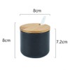 OnePine 260 ml / 9 oz Ceramic Spice Jars Salt