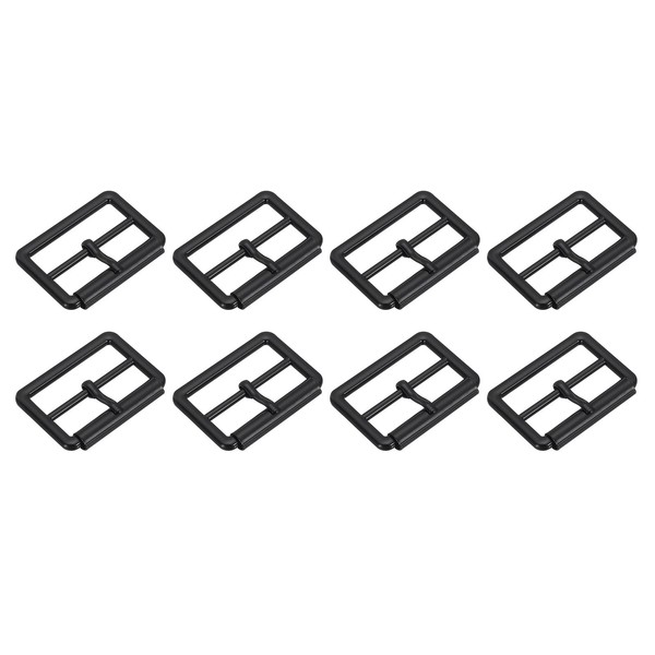 QUARKZMAN Pack of 8 Metal Roller Buckles, 20 mm (0.8