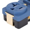 DP‑1G Audiophile Pure Copper Duplex Socket 20A 125V Copper 24k