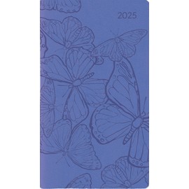 Alpha Edition - Ladytimer Slim Deluxe 2025 Honey, 9 x 15.6 cm, Pocket Calendar with 128 Pages in Tucson Cover, 1 Week on 2 Pages, Monthly Overview, Moon Phases and International Calendar