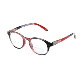 Abyss22 Gafas de lectura, bisagra de resorte, lectores bifocales para mujeres y hombres, Multicolor/Rosa, 2.50 US