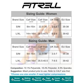 FITRELL 3 Paia di Calze Compressione Graduata Donna 20-30 mmhg Calze Antitrombo Donna & Uomo per Sport, Corsa, Aereo, Viaggi, Gravidanza, Lavoro, Nero+Blu Marino+Blu Grigio, EU 35-38