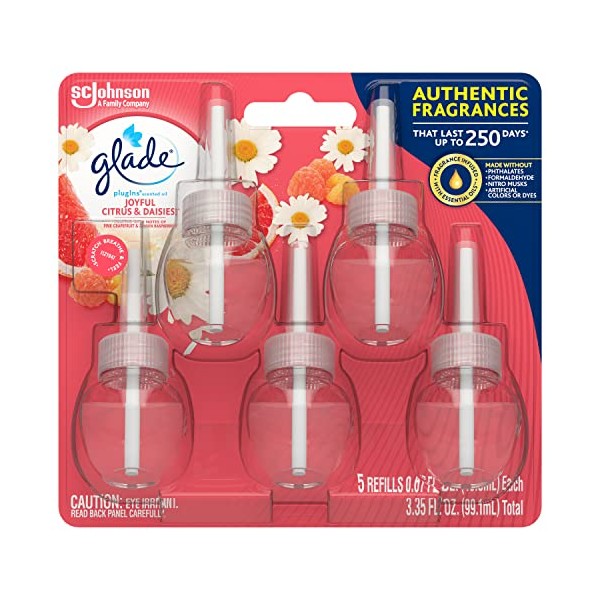 Glade PlugIns Refills Air Freshener, Scented and Essential Oils for