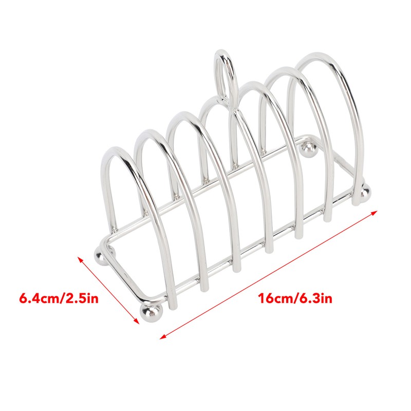 Stainless Steel Toast Rack Easy To Clean Vintage Rustproof Toast