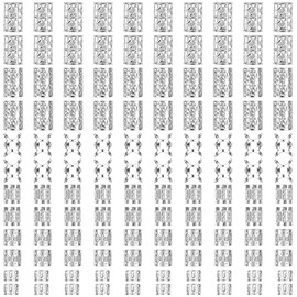 120 PCS Silver Dreadlock Beads Locs Accessories, Braid Jewels for Hair Soft Metal Adjustable Braiding Cuffs Hair Rings for Women Men (120Pcs, Silver)