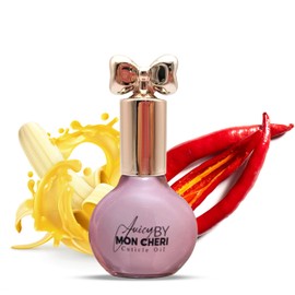 WINNER 2023** Juicy By Mon Cheri Cuticle Oil Nail 10ml Hydrating, Moisturizing, & Repair Dry and cracked cuticles (Red Hot Banana)