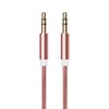 AQUARIUS FX Powabud Aux-In-Cable 3.5mm Braided, Rose Gold