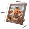 NDUFOA 5x5 Picture Frame, Rustic Square Frame Display 5x5 Photos,