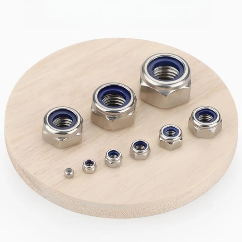 WZHUIDA Pack of 20 Hex Nuts M6, Locking Nuts DIN985