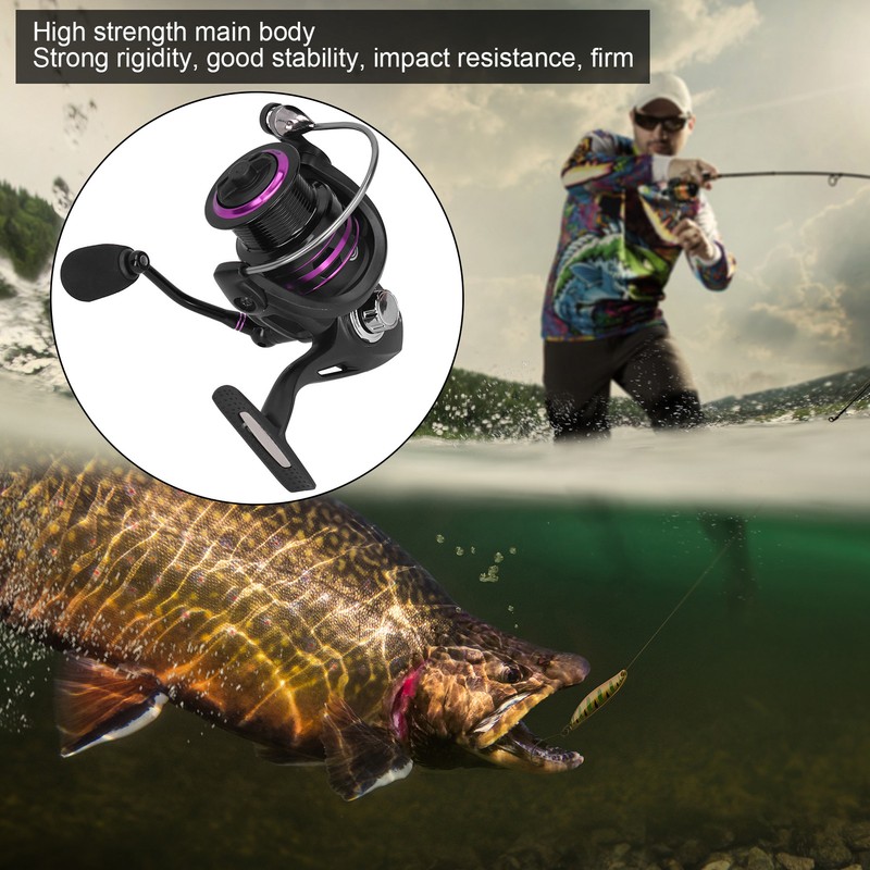Stainless Steel Bearing Fishing Spinning Reel Left/Right Handle Fishing Wheel