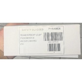 Pyramex Safety Glasses Anti Fog PMXTREME W/ Led Lights 6 Pack