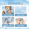 Mocsicka Airplane Baby Shower Decorations Banner Hot Air Balloons Little