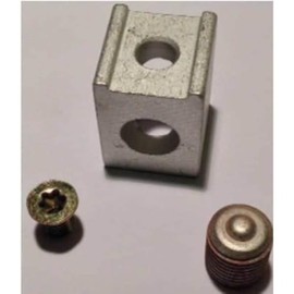 GE PowerMark Plus TNLK20 Neutral Lug Kit, 6 AWG to 2/0 kcmil, Top Mounting