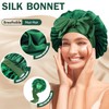 Doitory Satin Silk Bonnet for Sleeping Women, Double Layer Silk