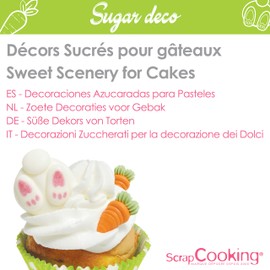 Sweet Decorations Rabbit and Carrot