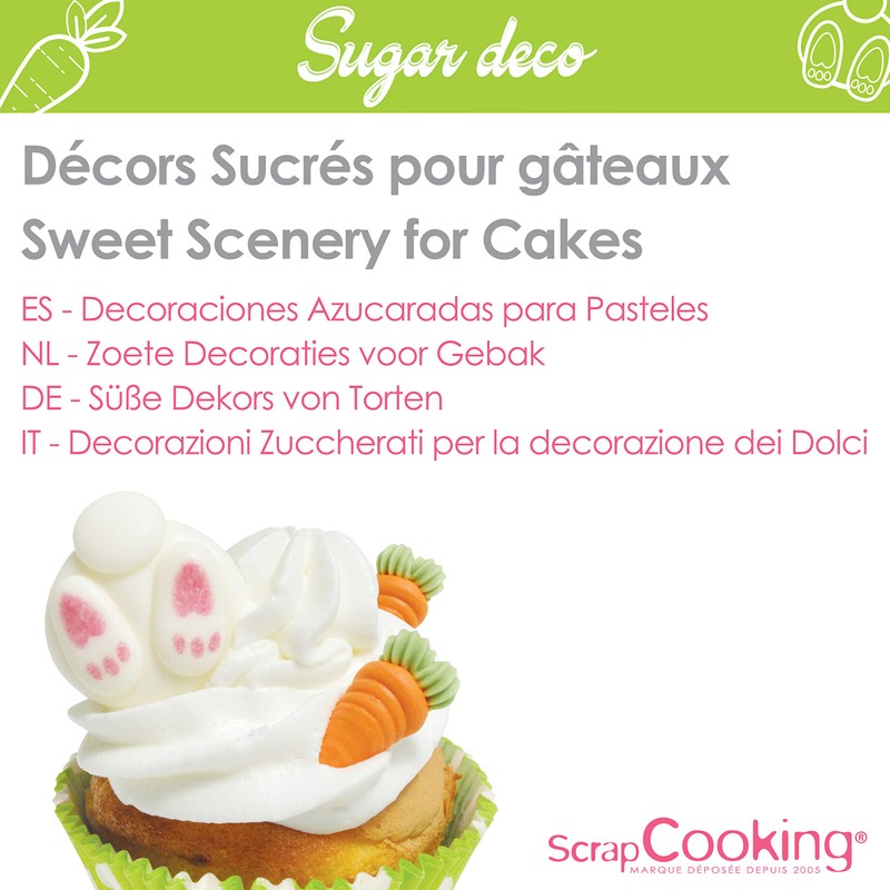 Sweet Decorations Rabbit and Carrot