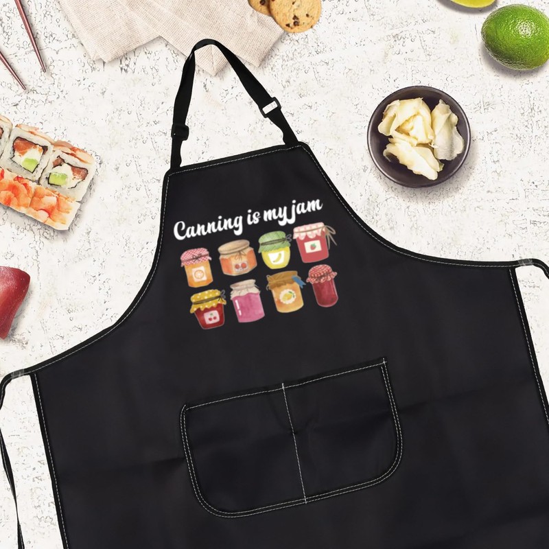 Canning Apron With Pockets Canning Is My Jam Canning Lover