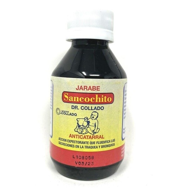 Jarabe Sancochito Dr. Collado Anticatarral 4 fl oz Expectorante