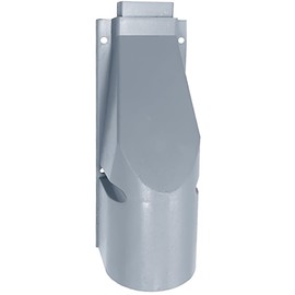 1STec Grey BT Openreach Connector Bend 4 or Elephants foot. Telephone wire or Broadband drop cable protector fits over the underground ducting tube and slots into capping 25 or a BT 101A top cover