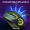 UHURU Wireless Gaming Mouse Up to 12000 DPI, Rechargeable USB-C