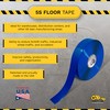 Mighty Line 4RB Floor Tape 4-Inch by 100-Feet, Blue