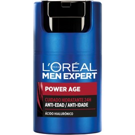 L`OREAL Men Expert Crema Hidratante Anti-Edad Integral con Extracto de Viña Francesa - 1 x 50 ml